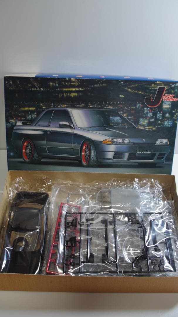 A3825 7th skyline スカイライン　プラモデル (5セット)