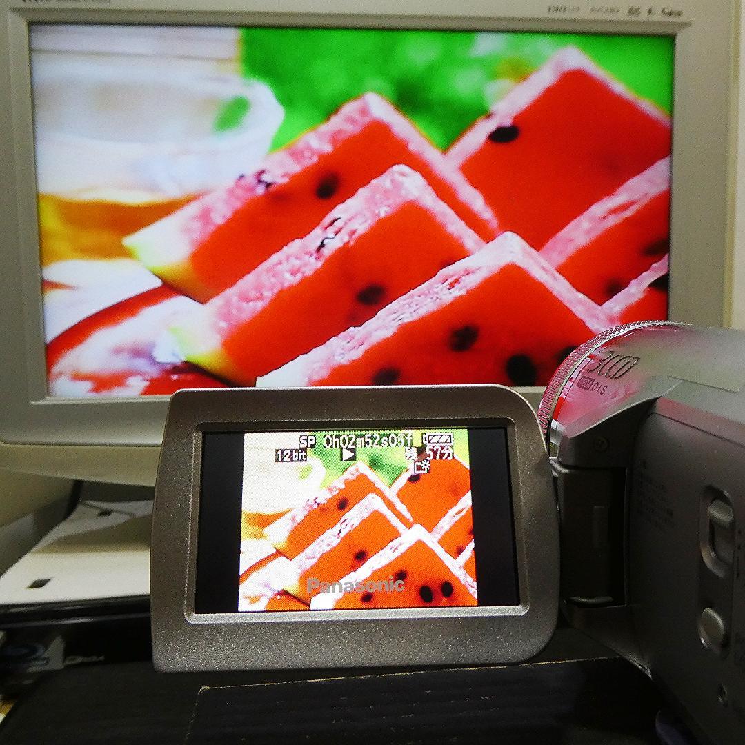 動作良好 パナソニック NV-GS500 MiniDVビデオDVDダビングに最適