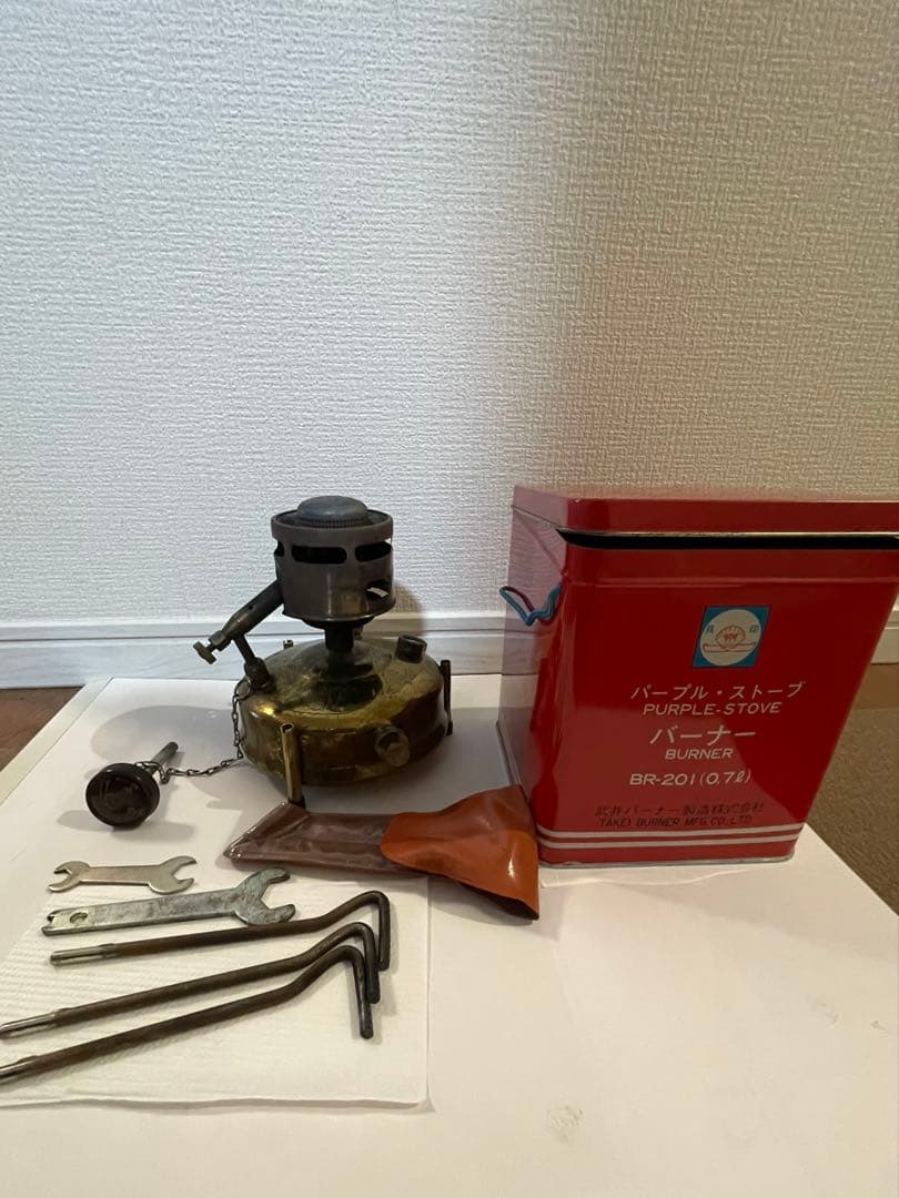 パープルストーブ BR-201/SV-201 ジャンク