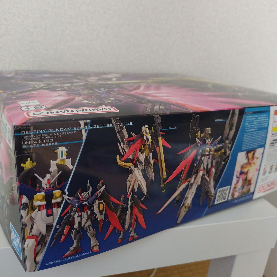 HG1/144デスティニーガンダムspecII&ゼウスシルエット未開封