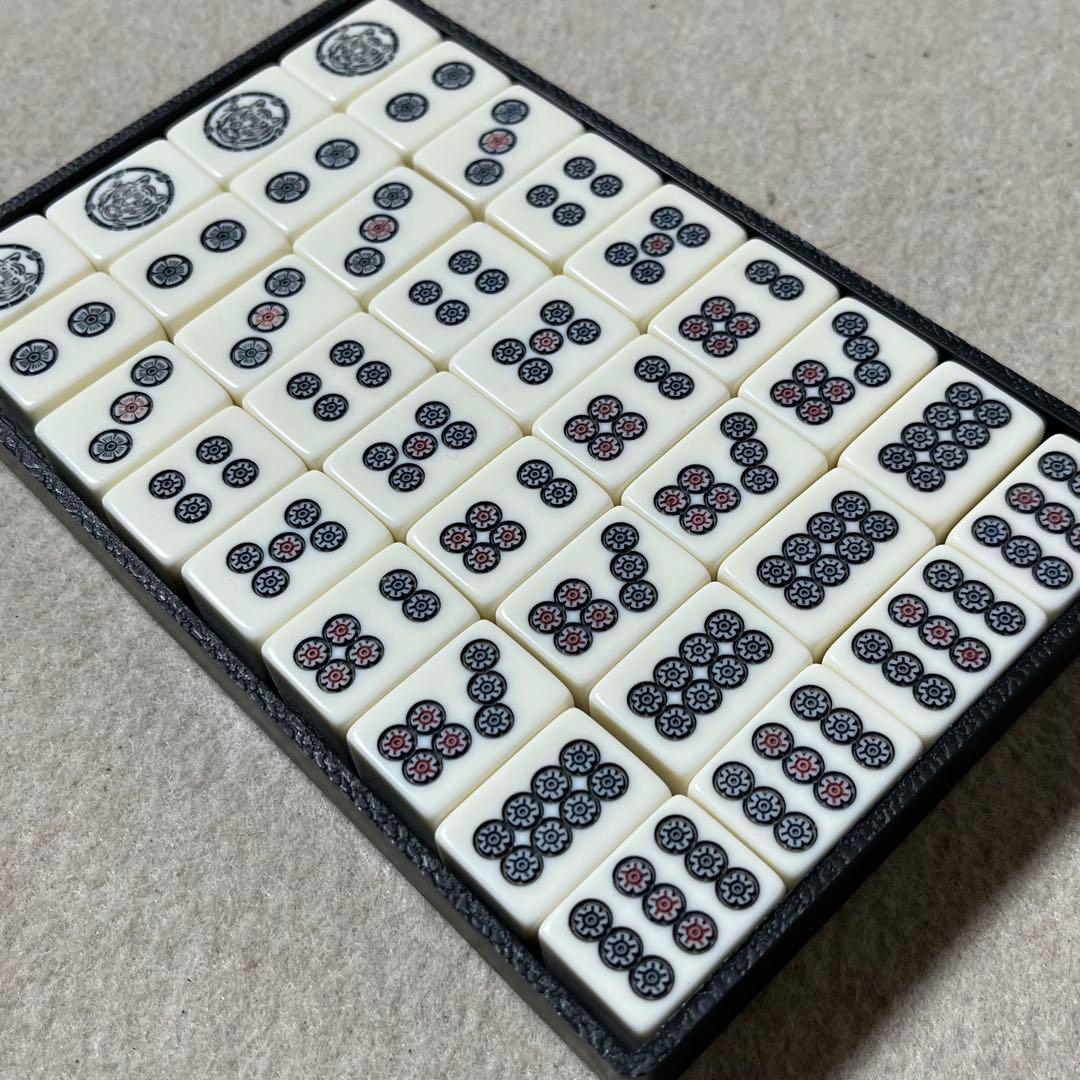 麻雀牌 関東書体 雀鬼 虎一筒 麻雀 重量牌