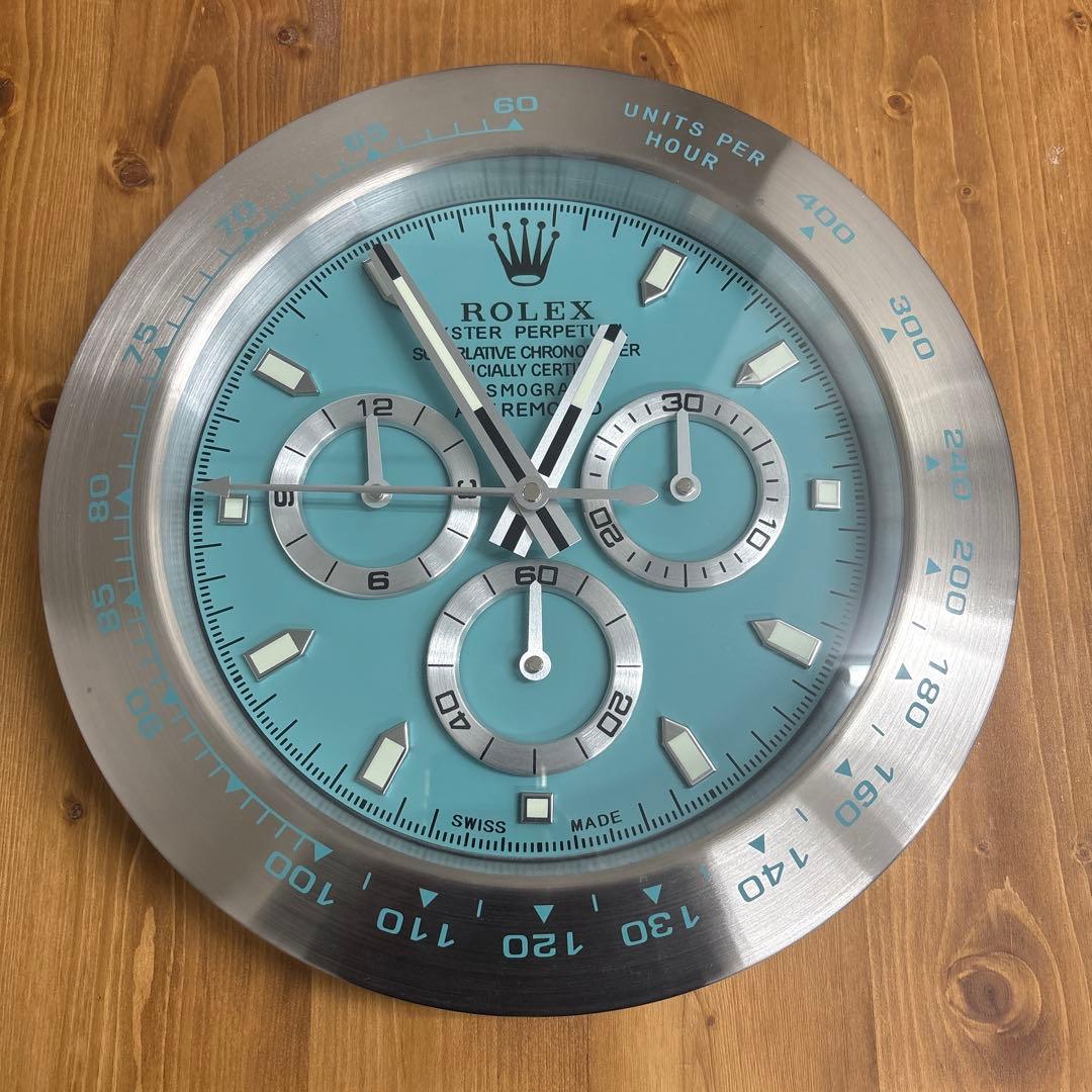 デイトナ風　ロレックス　非売品　販促品 掛け時計 ディスプレイ用