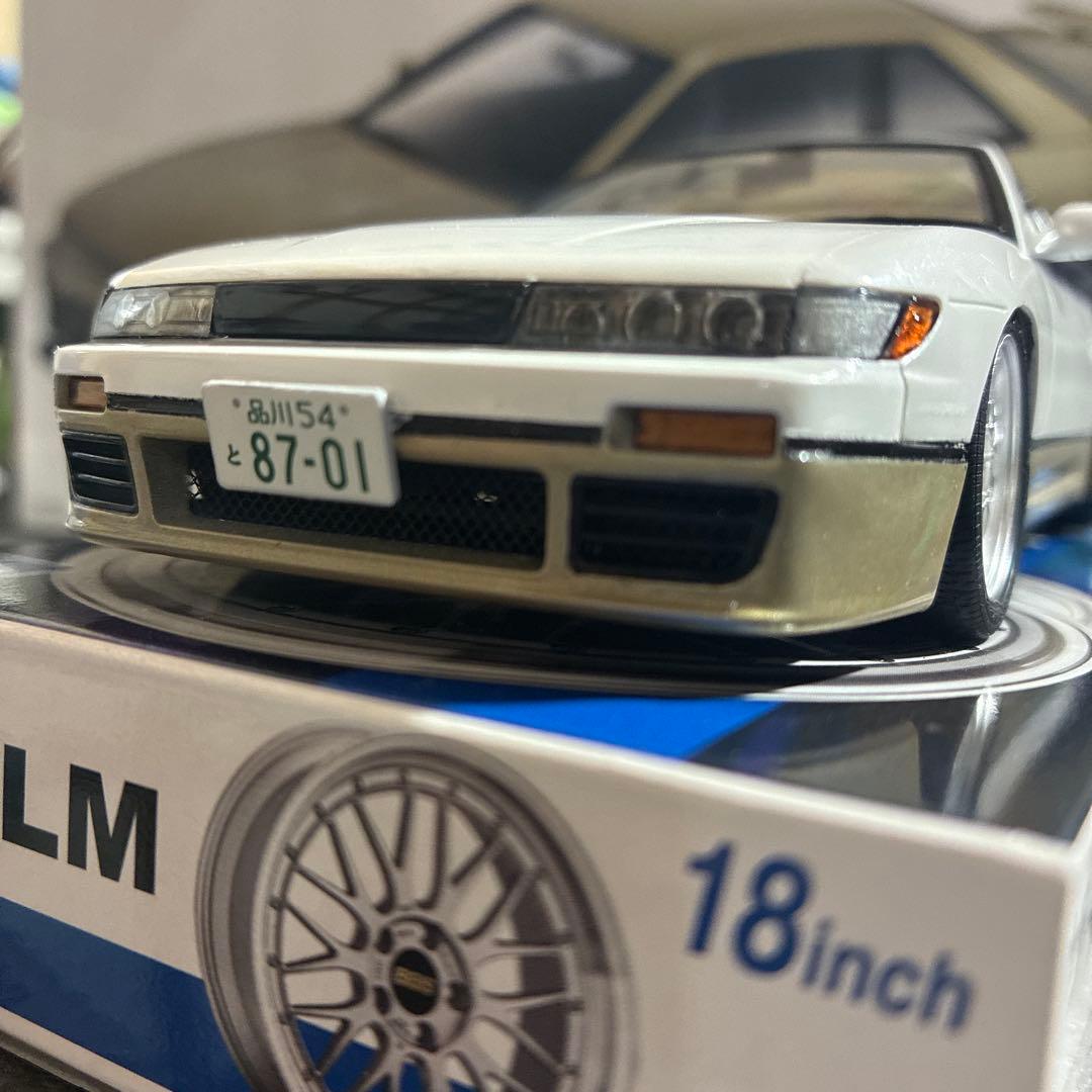 アオシマ 1/24 S 13シルビアk's前期型　完成品