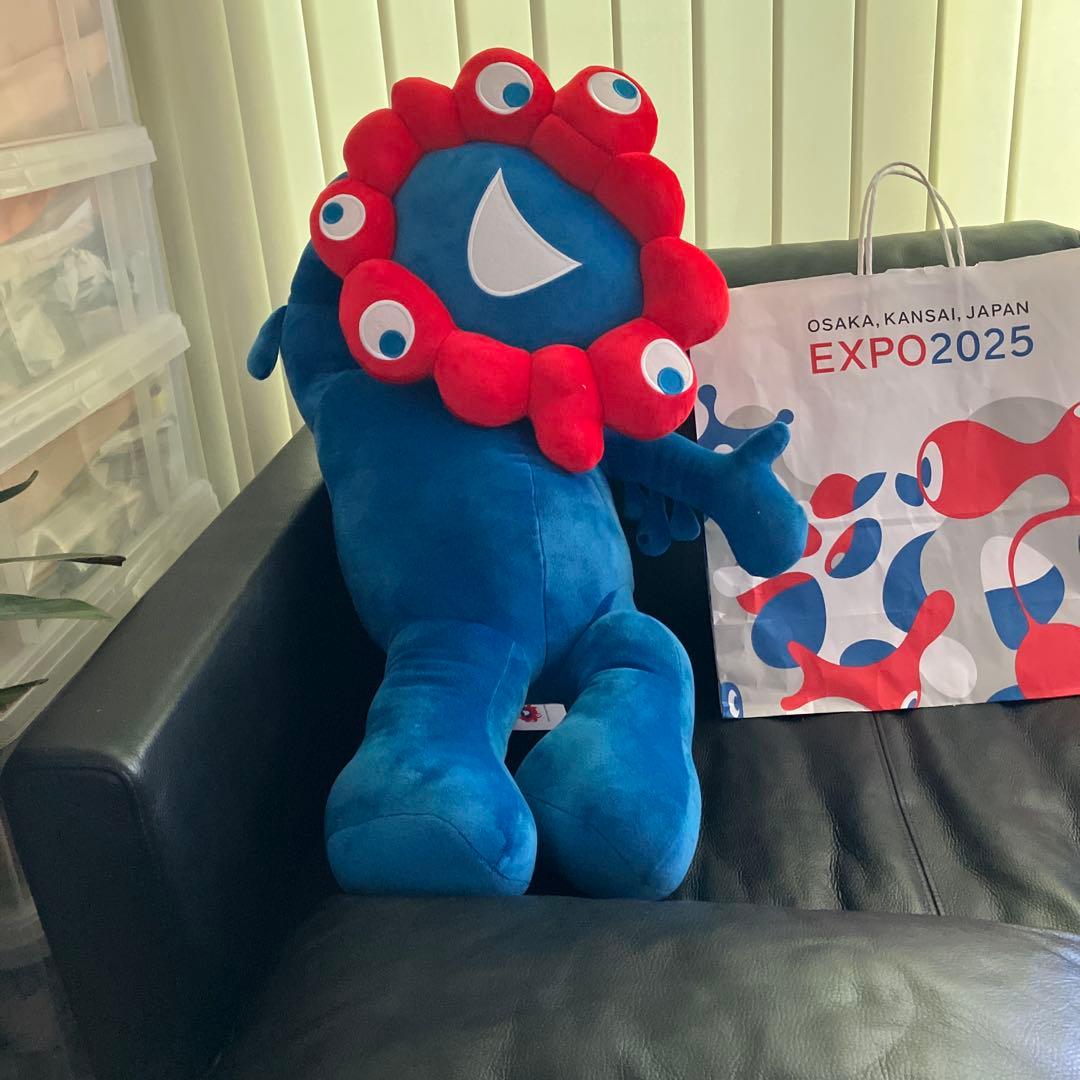 大阪関西万博ミャクミャクくじ一等ぬいぐるみ