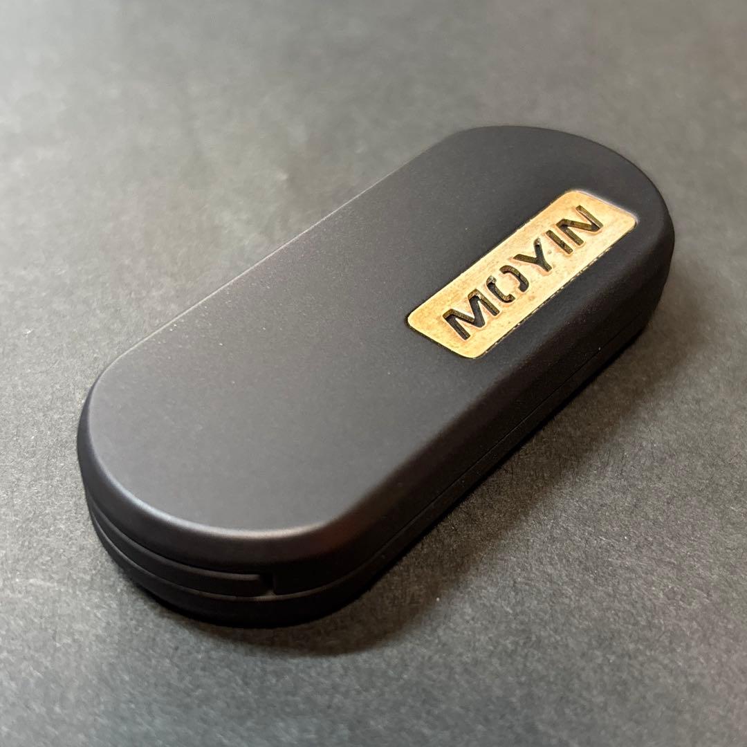 チタン製 moyin 音叉内蔵 フィジェットトイ　EDC ハンドスピナー
