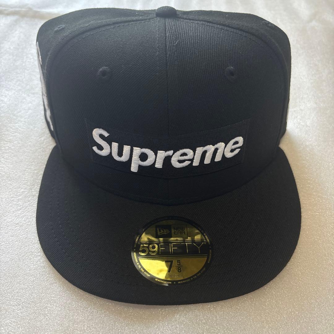 帽子 Supreme x NewEra Box Logo WhiteSox Black