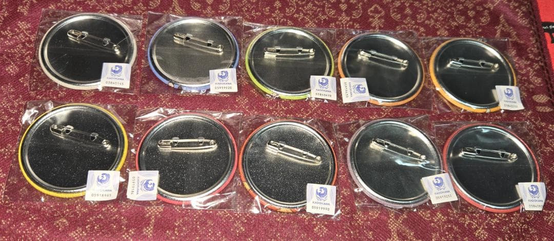 【レア品】全10種セット 文豪ストレイドッグス 缶バッジ クレーン Crane