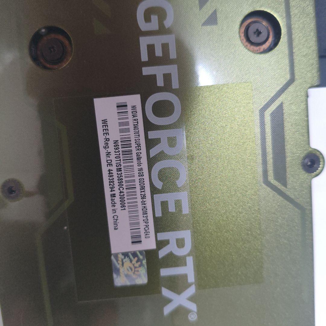 グラフィックボード・グラボ・ビデオカード Manli GeForce RTX4070TiSuper