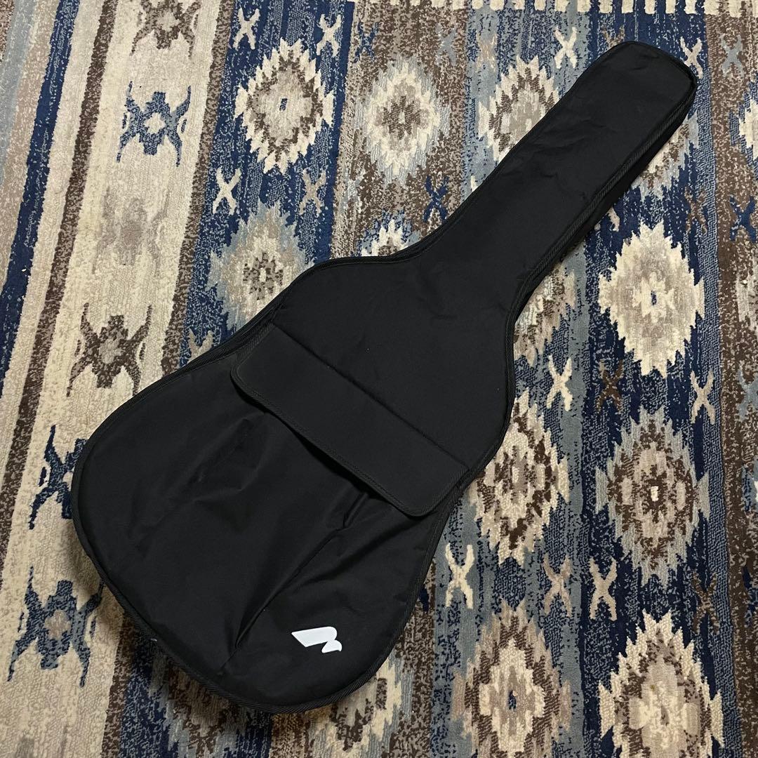 Morris M-12II BLK スプルース トップ単板 ケース&セット付き