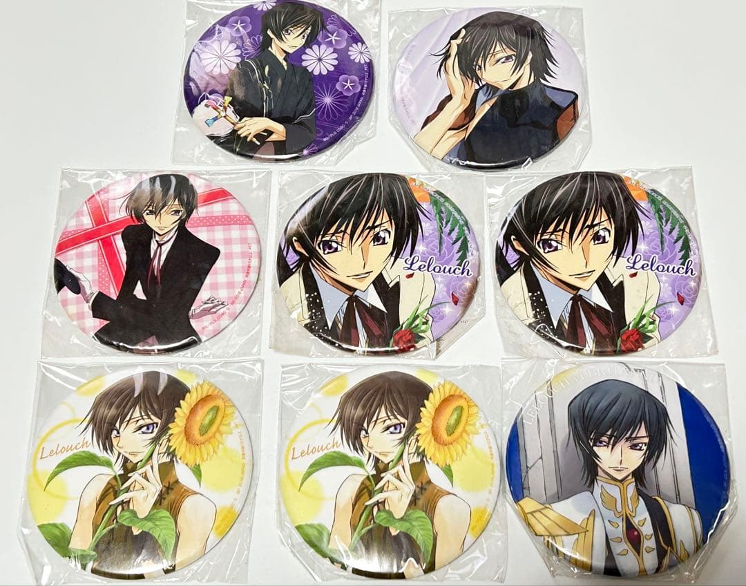 コードギアス プライズ 缶バッジ