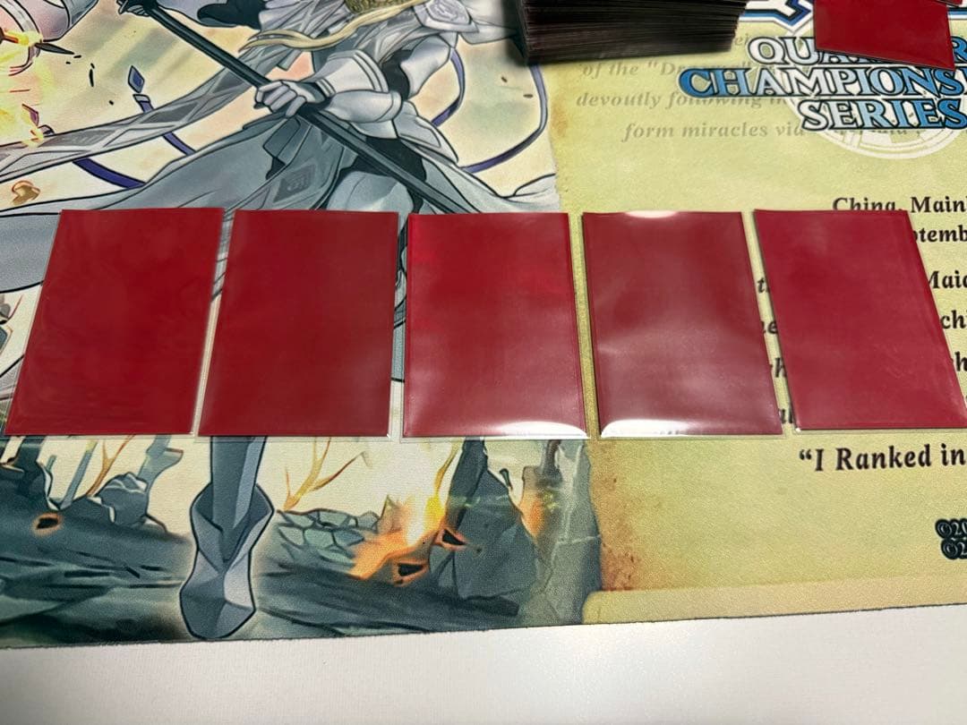 遊戯王　（正規品）オシリスレッドスリーブ78枚