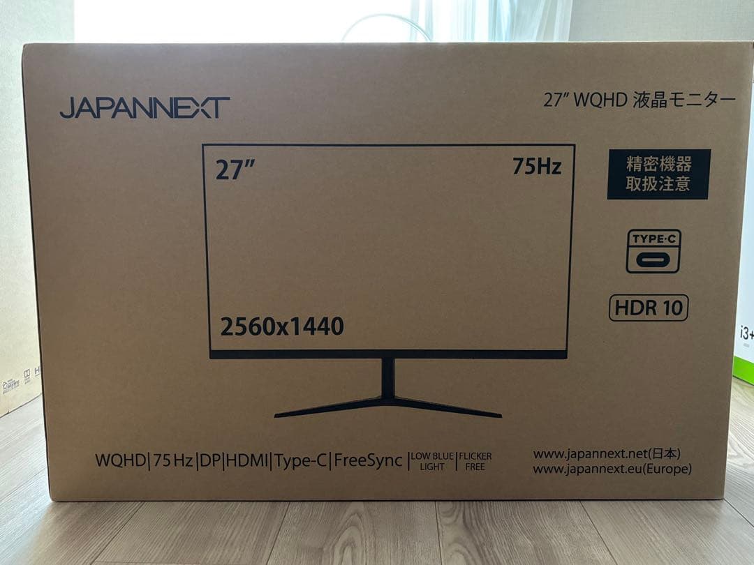 27インチ LED モニター JN-IPS27WHOR-C65W