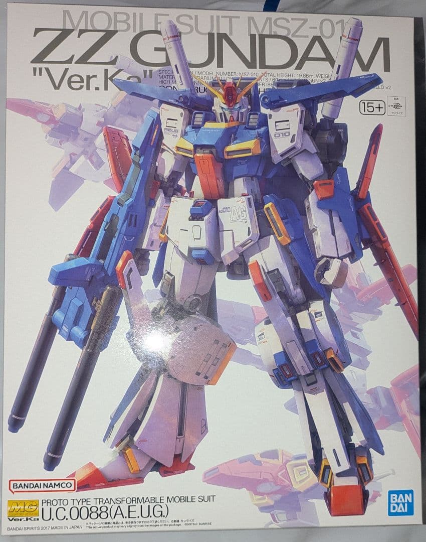 ZZ GUNDAM Ver.Ka ガンプラ　未組立