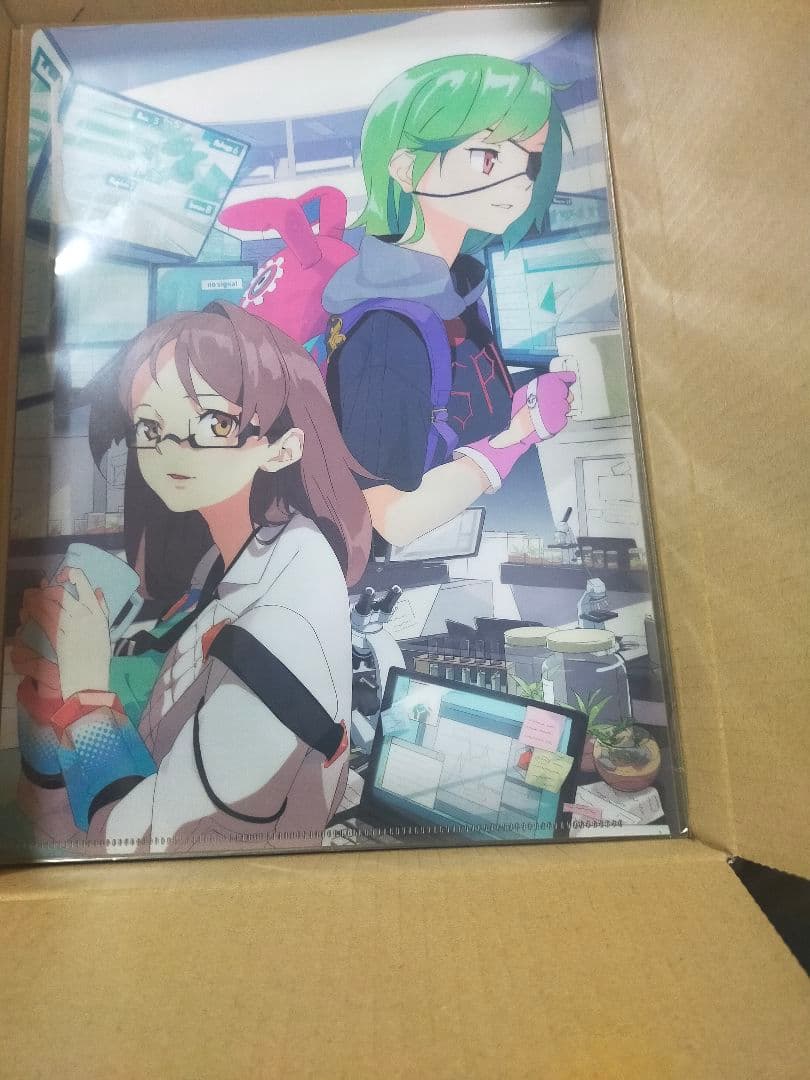 COGEN: 大鳥こはくと刻の剣 クリアファイル マイクロファイバークロス 特典