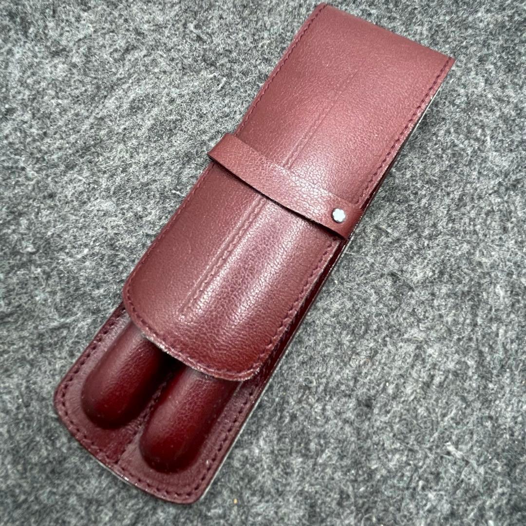 PE787□モンブラン スリムライン ボールペン ペンケースセット 箱付き