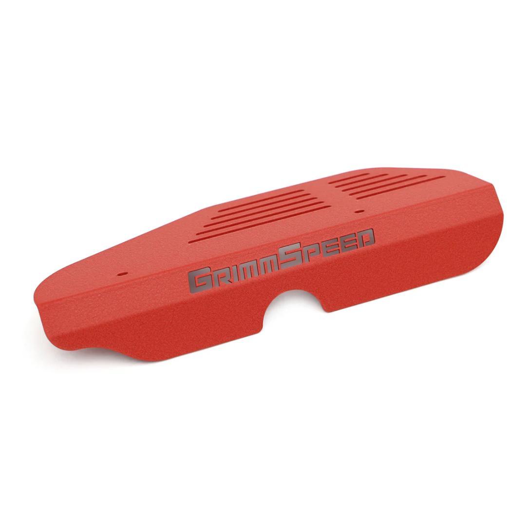 GrimmSpeed プーリーカバー 赤　スバルWRX VAB/GRB/GVB
