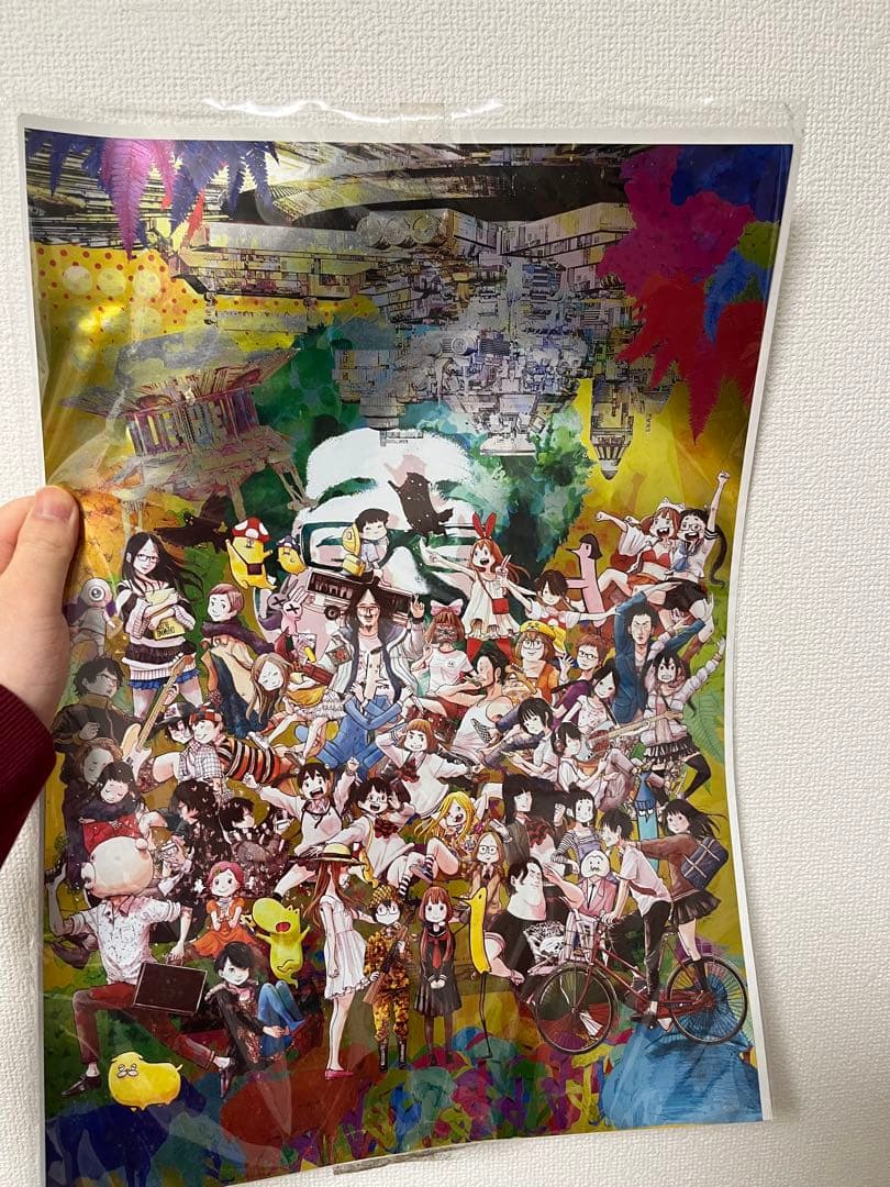 【浅野いにお】20周年個展限定メタリックポスター