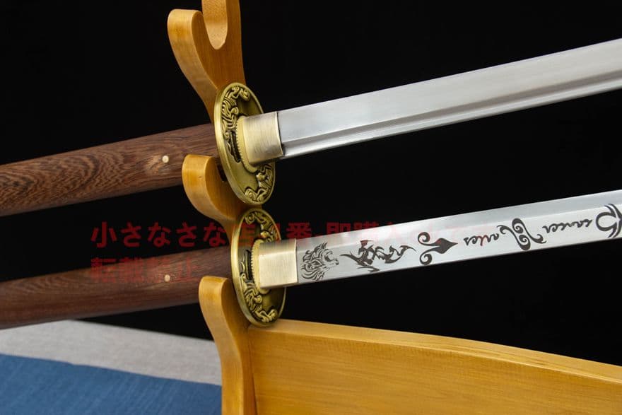 武具　刀装具　日本刀　模造刀   居合刀  ウェッジ唐刀直刃