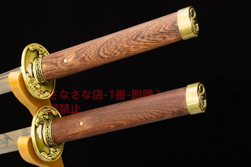 武具　刀装具　日本刀　模造刀   居合刀  ウェッジ唐刀直刃