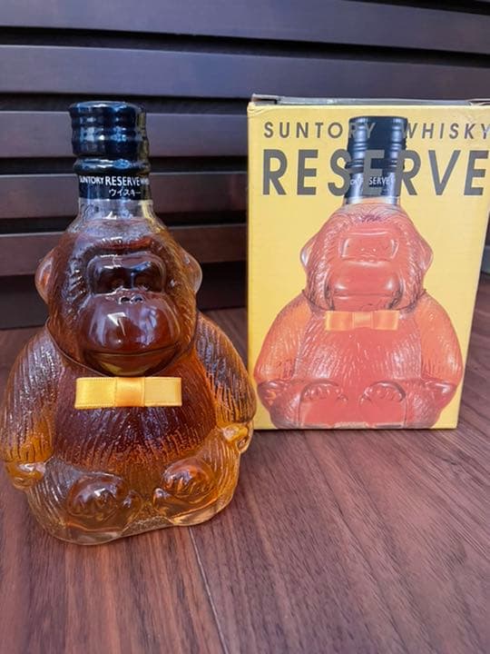 サントリーウィスキースペシャルリザーブ　響マーク　ゴリラボトル　終売品古酒未開封