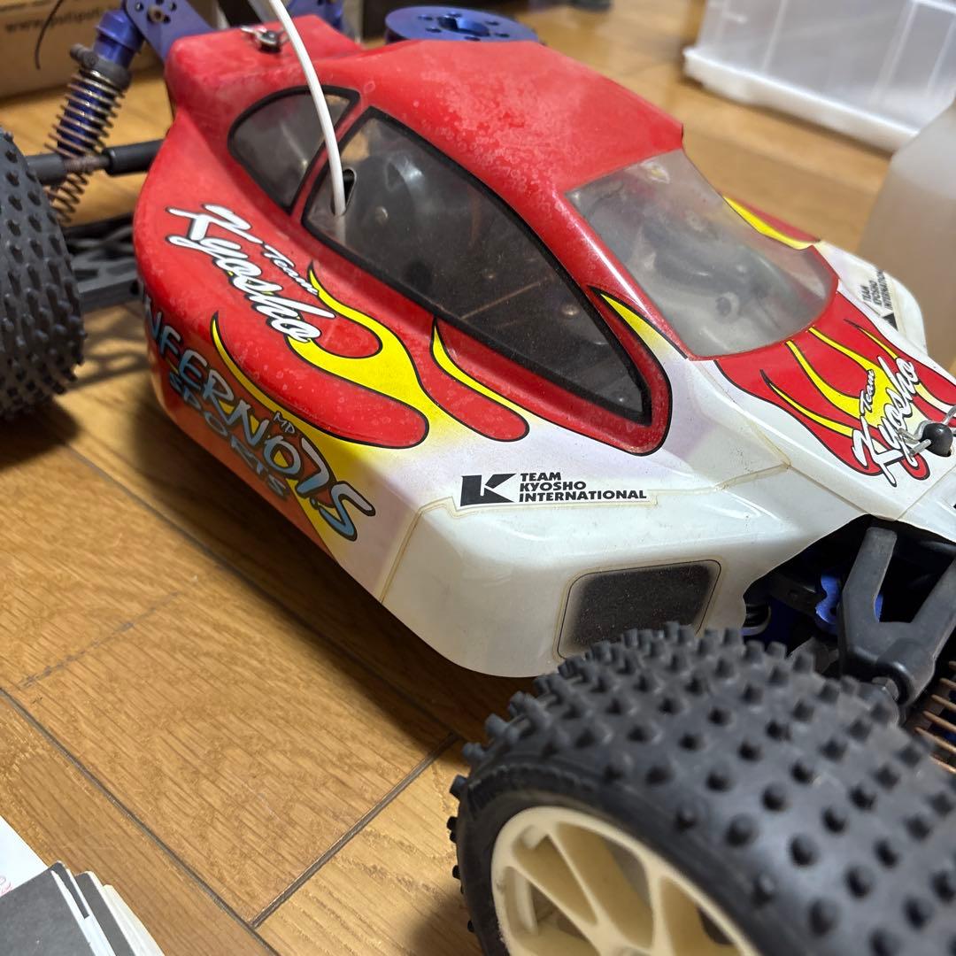 KYOSHO 1/8 INFERNO MP-7.5 絶版エンジンラジコン