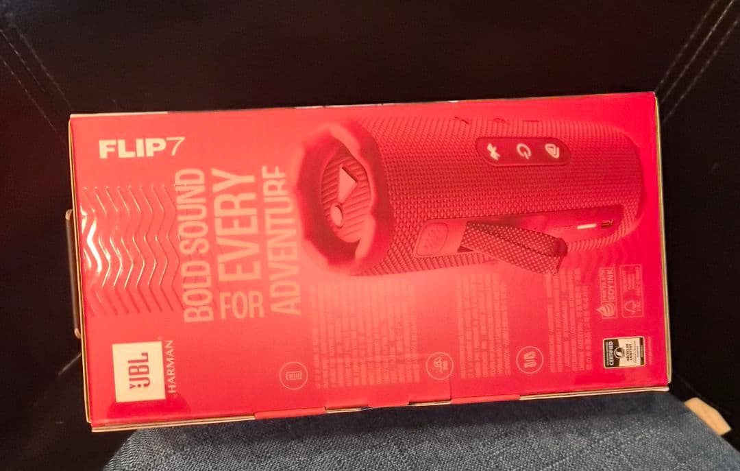 JBL FLIP7 ワイヤレススピーカー レッド