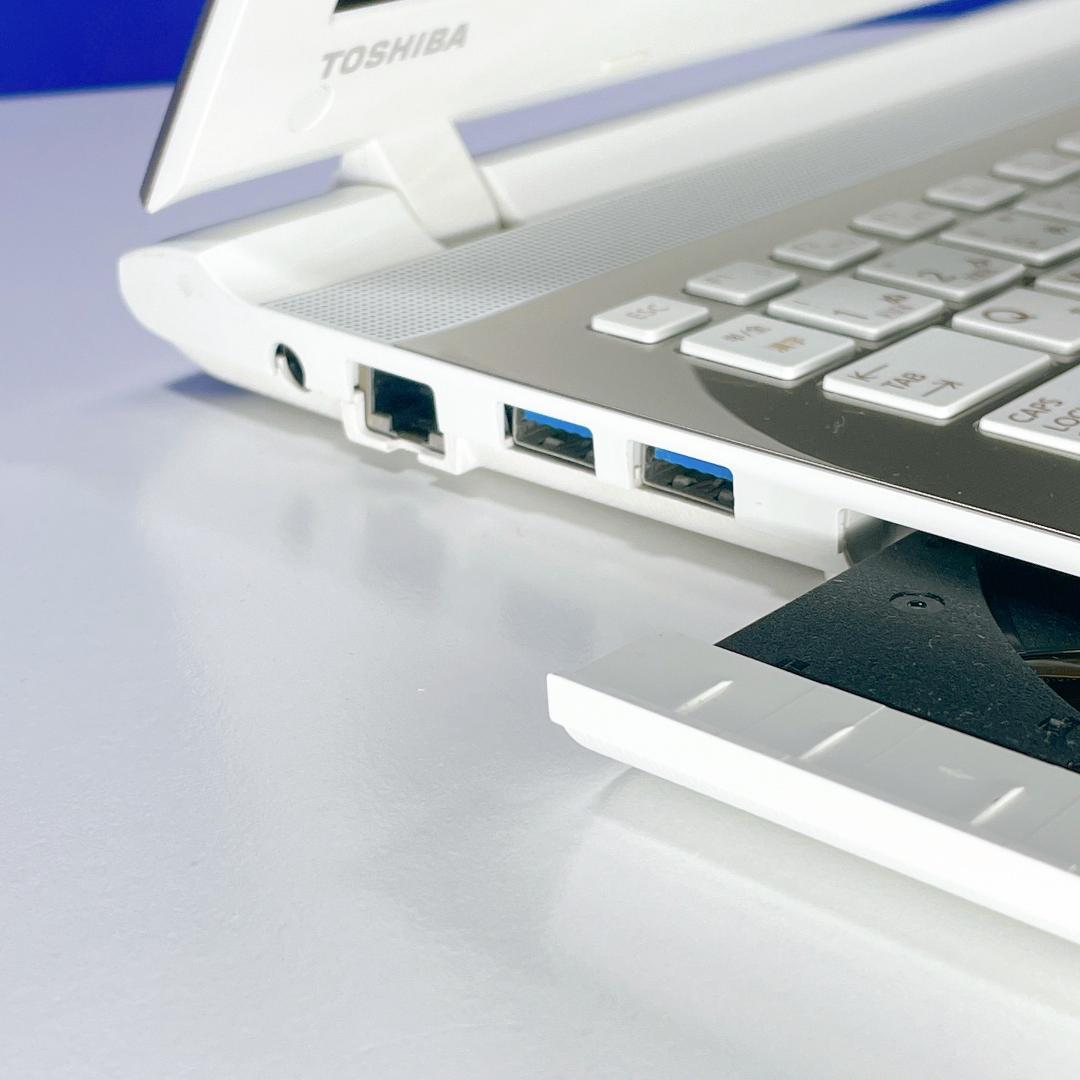 Windows11快適SSD❤️美品✨ゴールド✨東芝ノートパソコンカメラ付 薄型