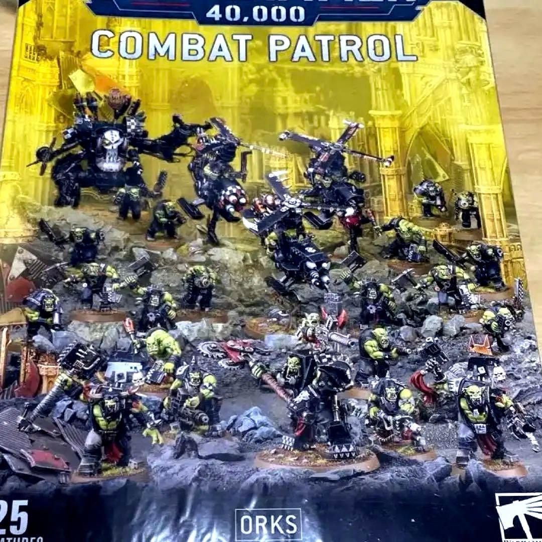 【新品】ウォーハンマー 40,000 COMBAT PATROL ORKS