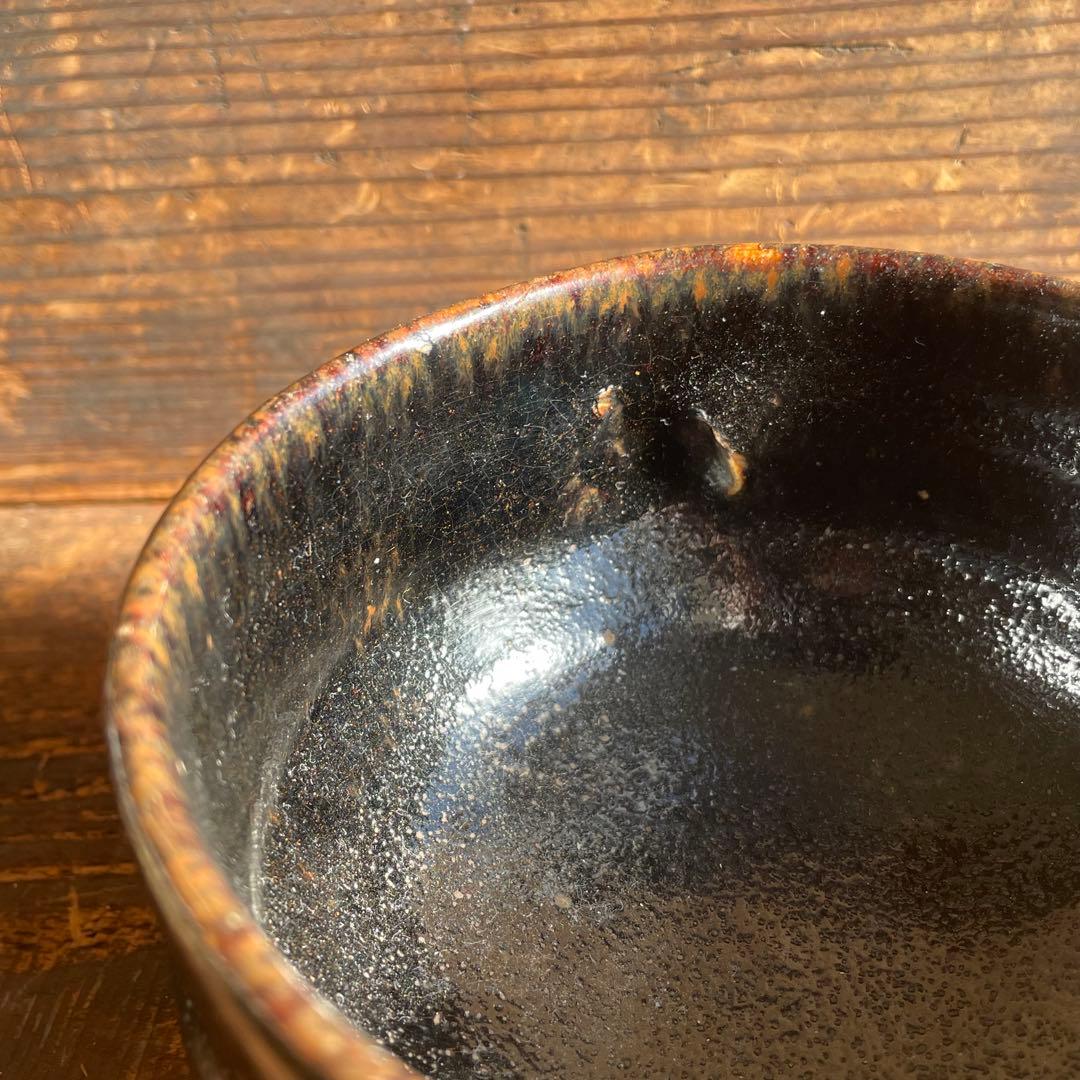 拳骨茶碗 江戸時代 18世紀 伝世品 古美濃 美濃古陶 美濃焼 骨董 古美術