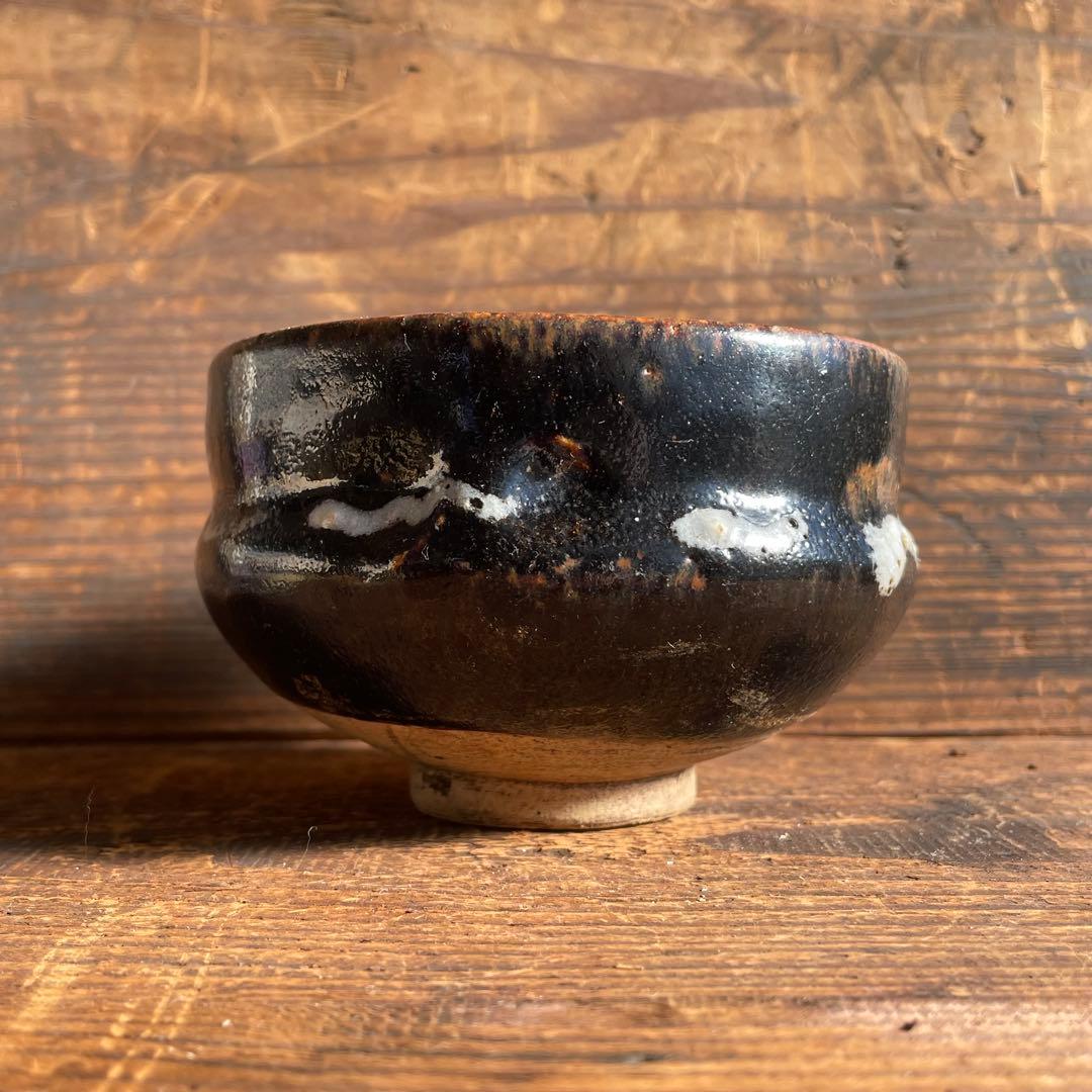 拳骨茶碗 江戸時代 18世紀 伝世品 古美濃 美濃古陶 美濃焼 骨董 古美術