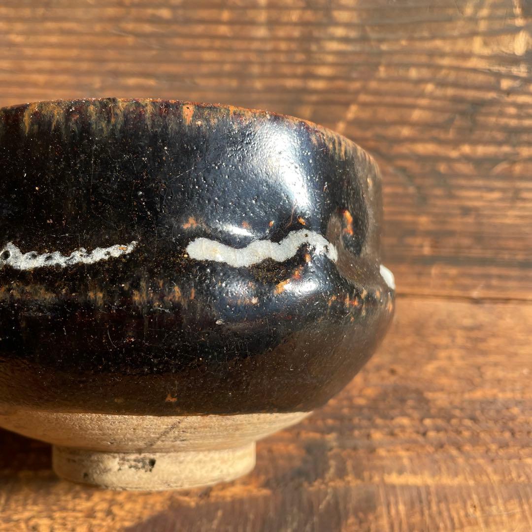拳骨茶碗 江戸時代 18世紀 伝世品 古美濃 美濃古陶 美濃焼 骨董 古美術