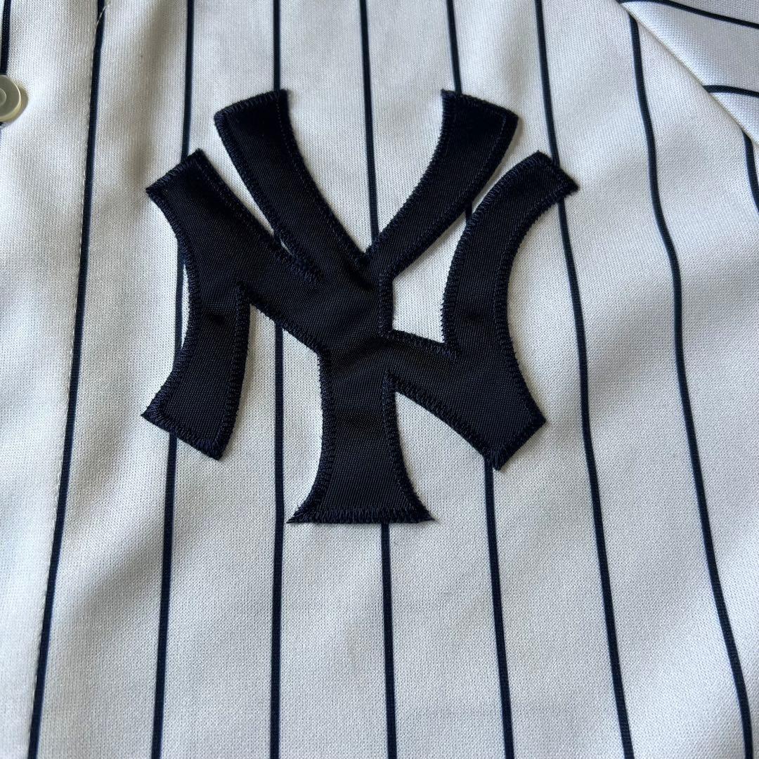 【usa製、松井秀喜#55】Majestic MLBヤンキースゲームシャツ野球