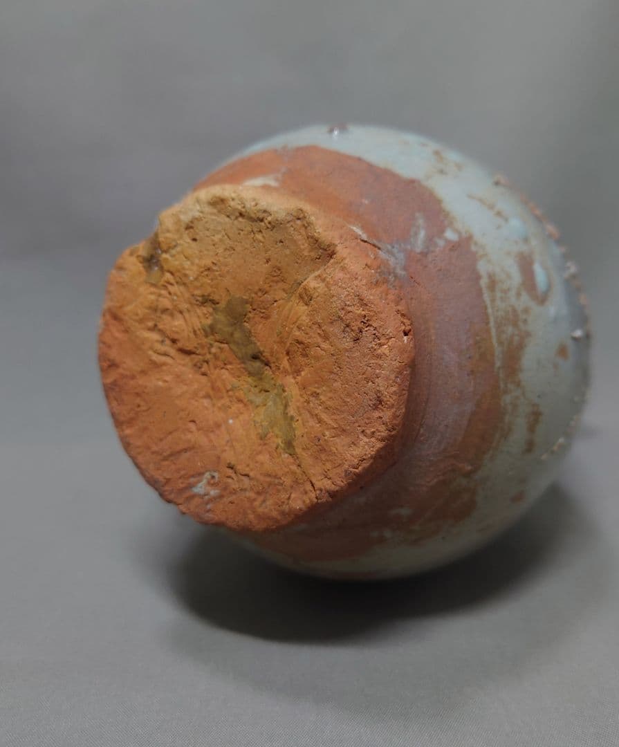 珍品！　李朝堅手瓶　白磁　李朝前期