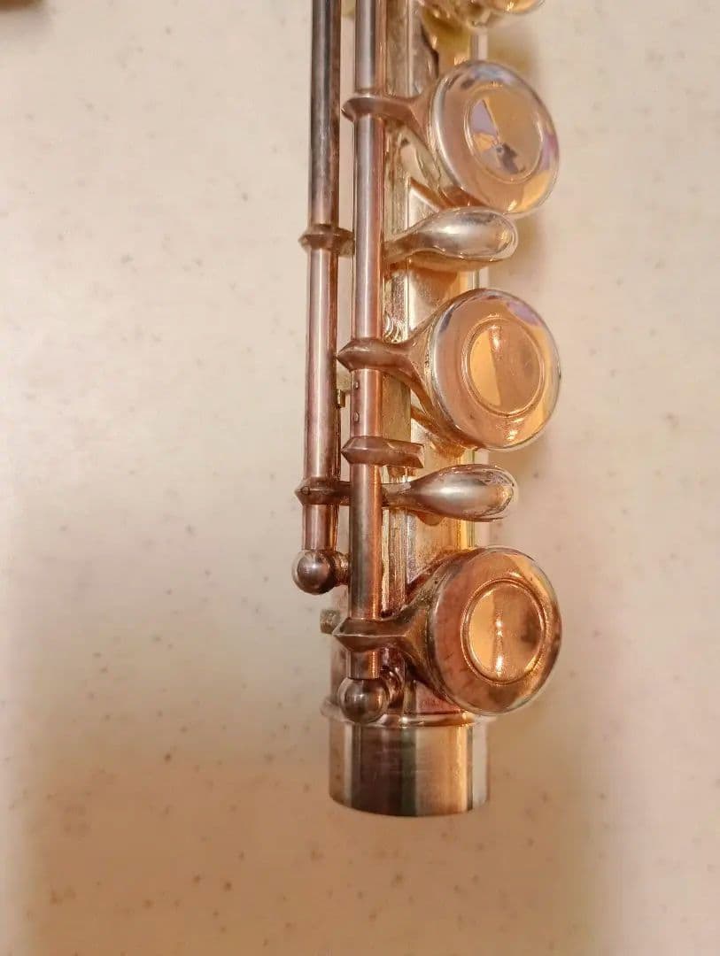 サンキョー　フルート　ハンドメイド　総銀