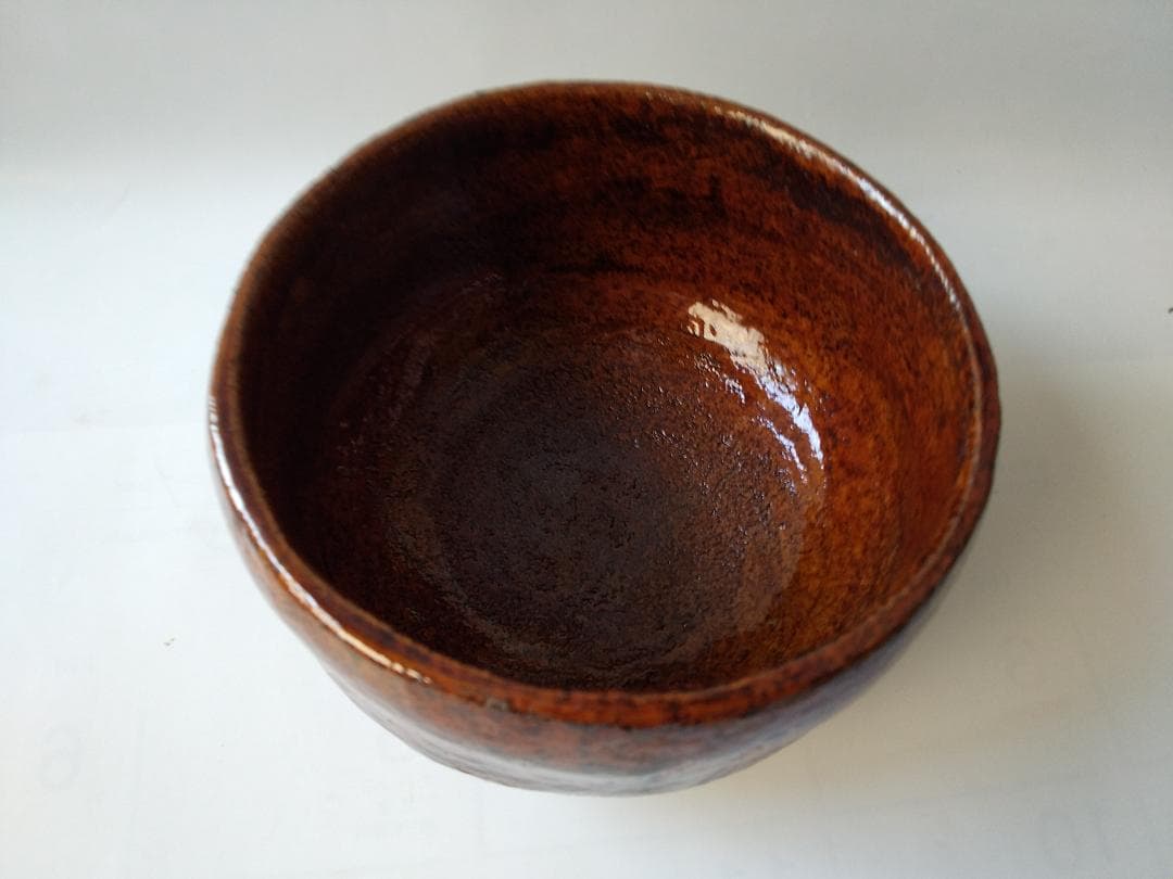 松雲窯 泉喜仙 作 大樋茶碗 大樋焼 共箱 栞 茶道具 抹茶碗 新品 未使用