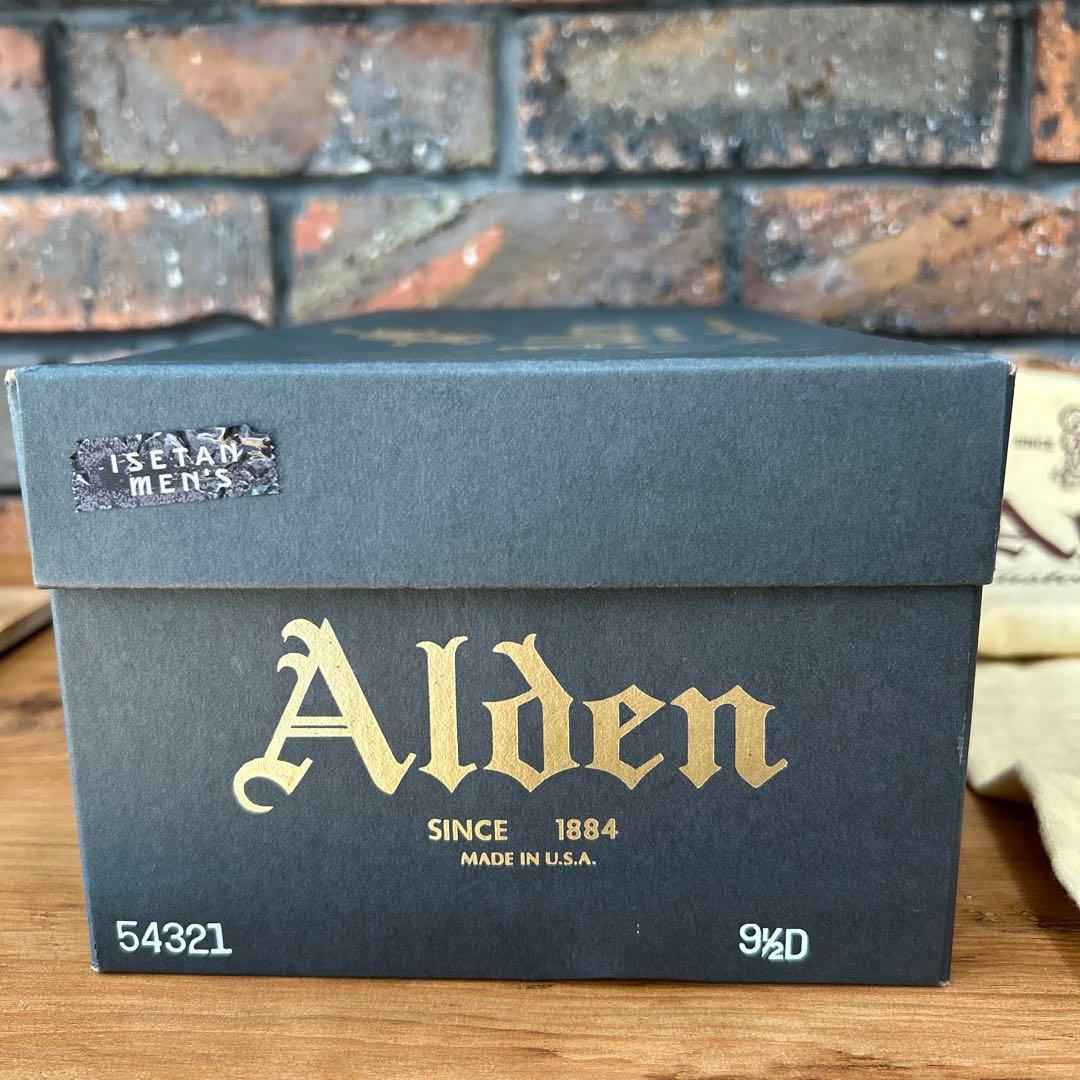 alden 54321 オールデン　Vチップ　コードバン　バーガンディ