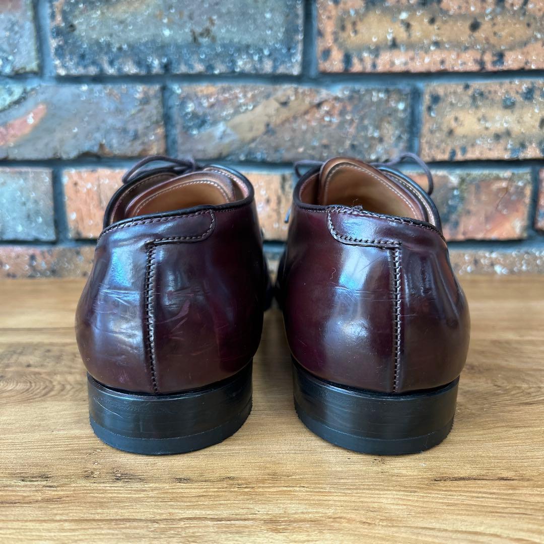 alden 54321 オールデン　Vチップ　コードバン　バーガンディ