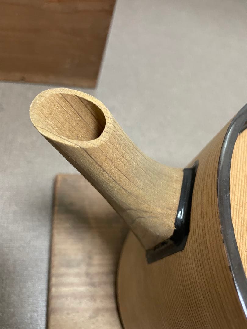 ひ*ん様 八代駒澤利斎造　茶器/茶道具　水次（水注）曲片口水次　利休