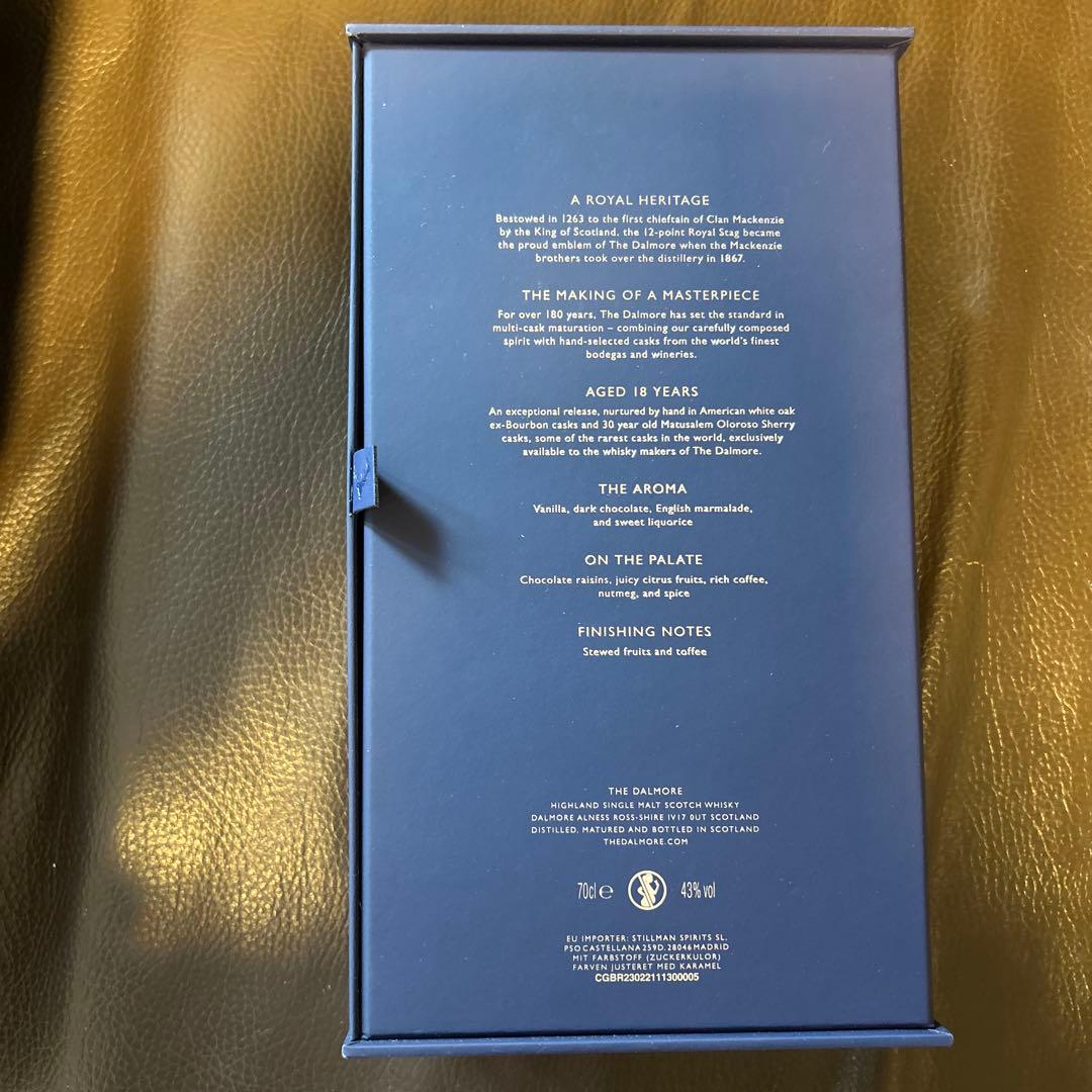 ザーダルモア THE DALMORE 18年 24年版 スコッチウイスキー 新品