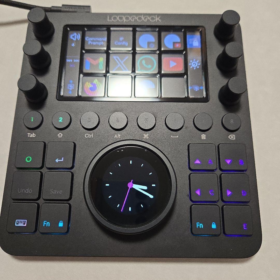 Loupedeck CT （USB-Cケーブル／アダプター／箱有り）