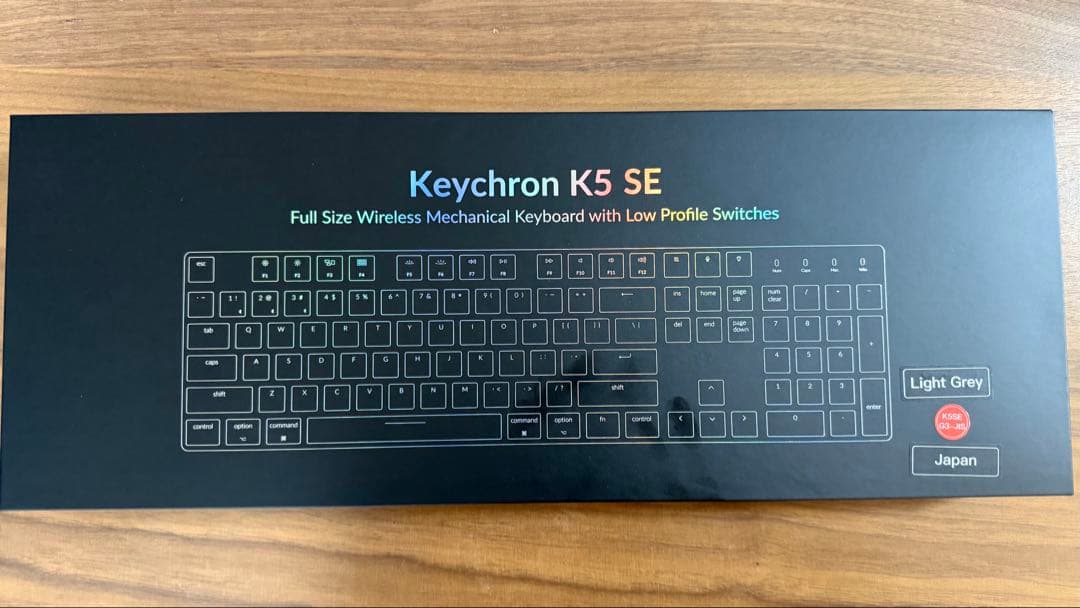 Keychron K5 SE White LED Gateron 茶軸