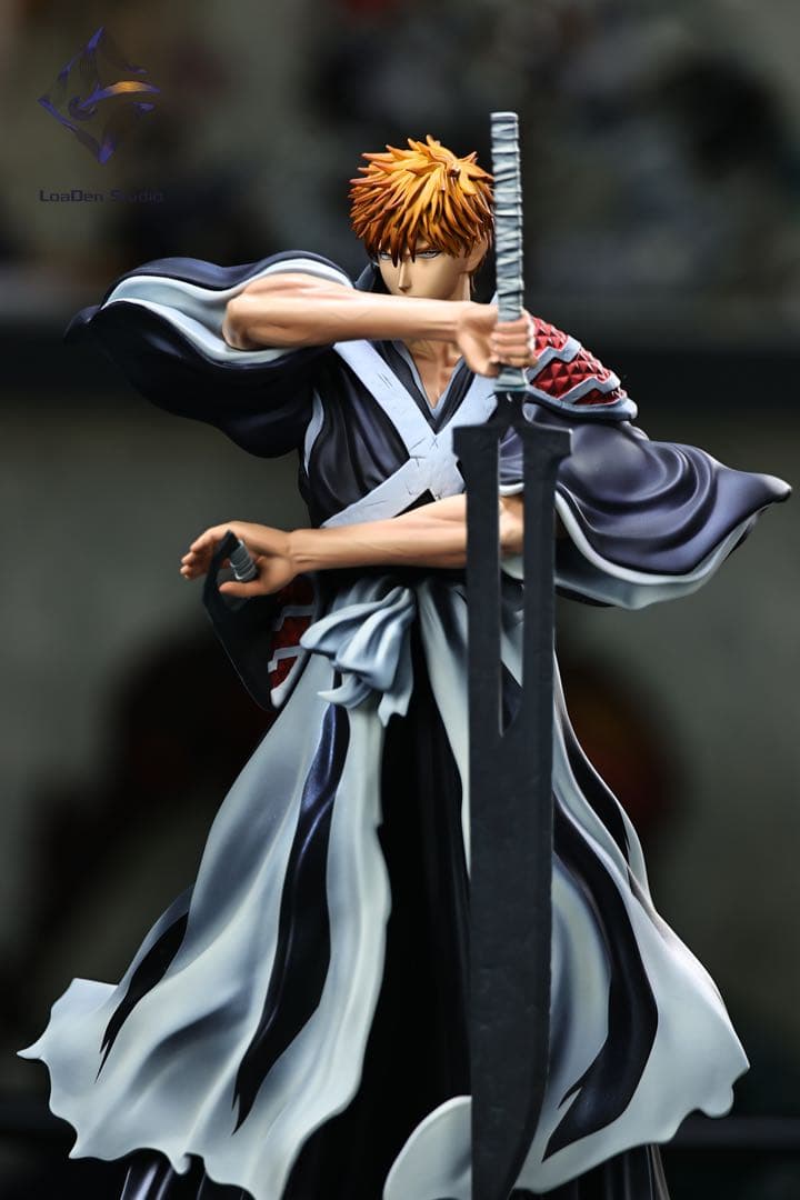 ブリーチBLEACH　千年血戦篇　黒崎一護　ガレージキッド　フィギュア　完成品