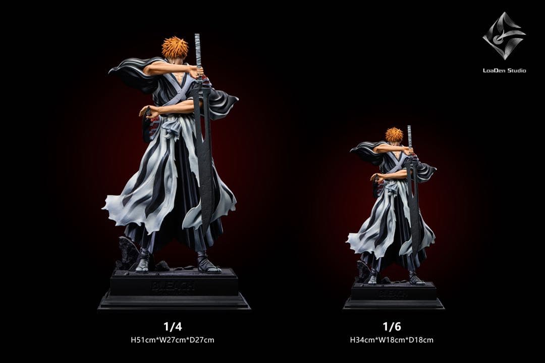 ブリーチBLEACH　千年血戦篇　黒崎一護　ガレージキッド　フィギュア　完成品