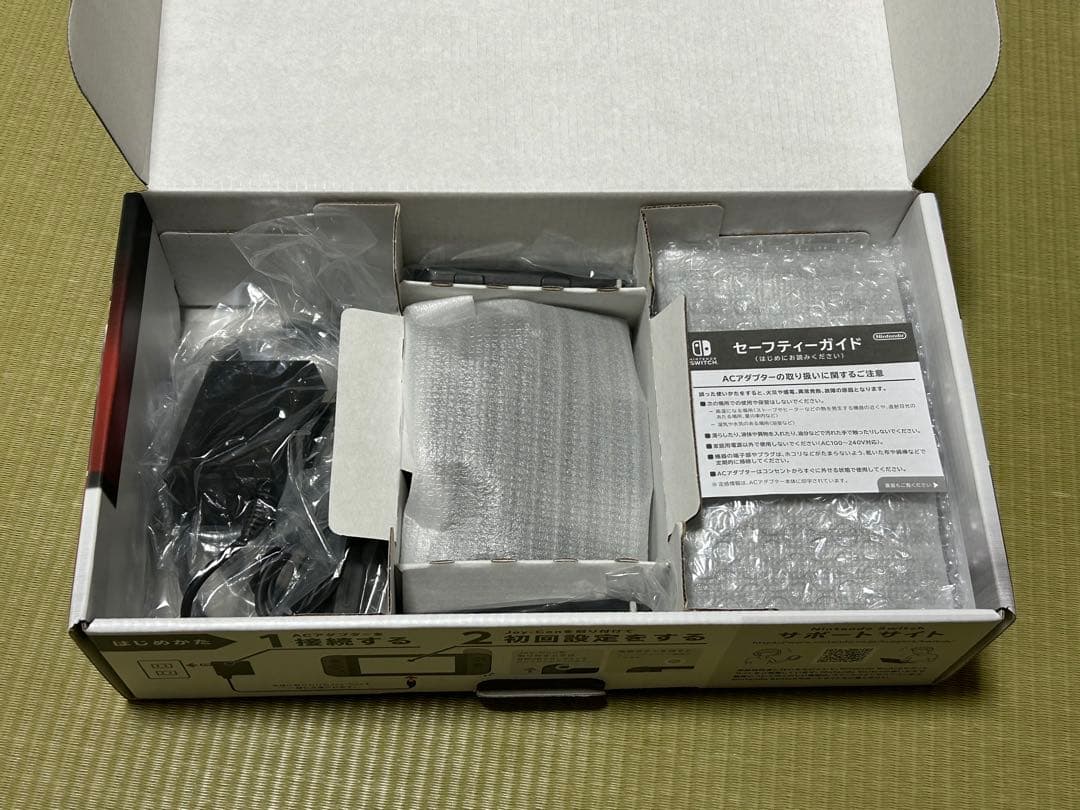 Nintendo Switch グレー 本体 64GB microSD付き