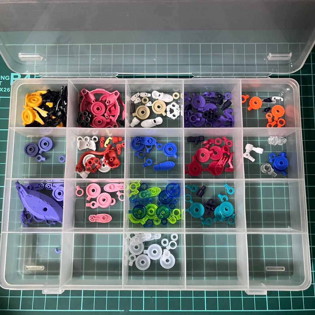 【まとめ売り】30MS 完成品 髪・フェイス・手首パーツ等 デカール ジャンク