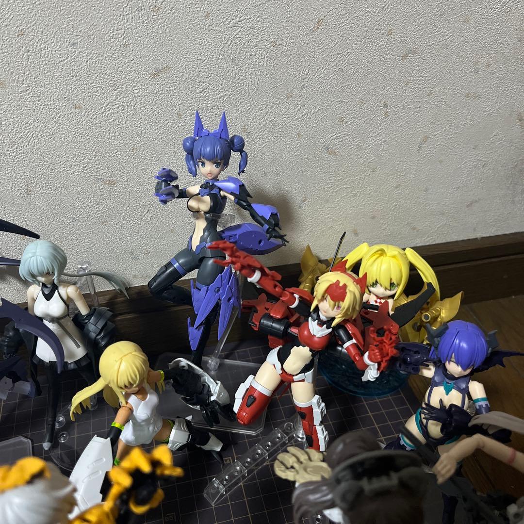 【まとめ売り】30MS 完成品 髪・フェイス・手首パーツ等 デカール ジャンク