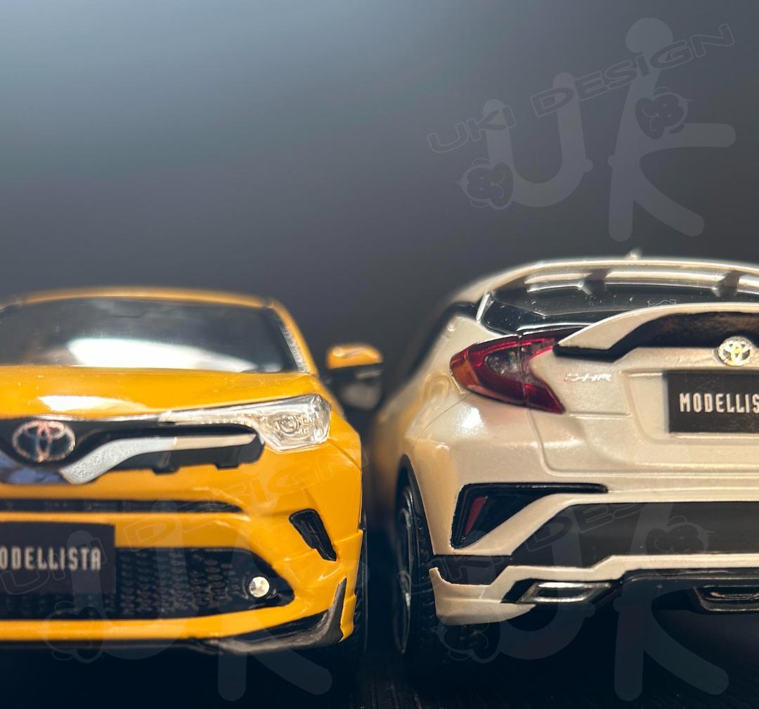 モデリスタエアロ★1/30カラーサンプルC-HRミニカー★MODELLISTA