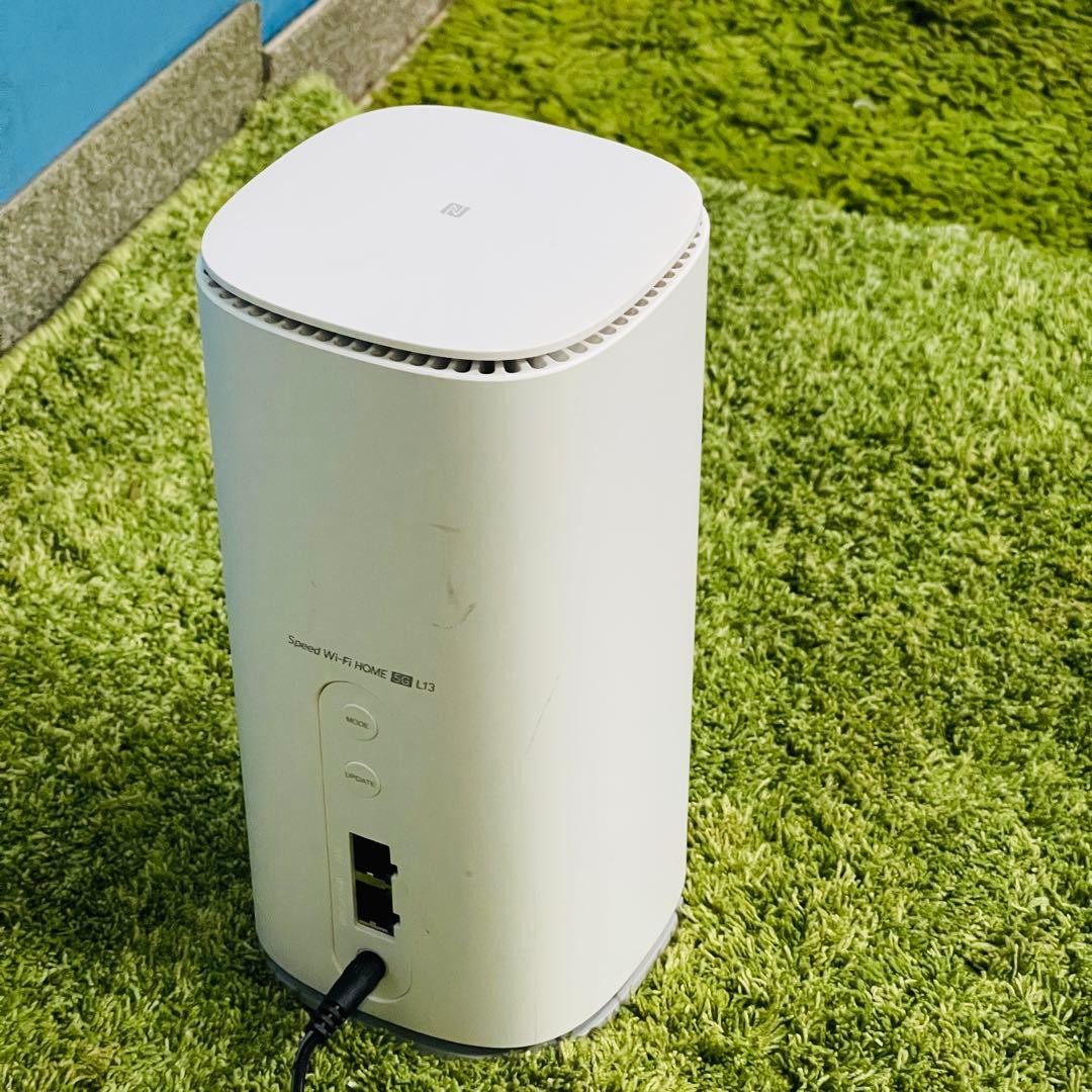 SpeedWi-Fi  5G L13 ホームルーターアダプター付き動作品