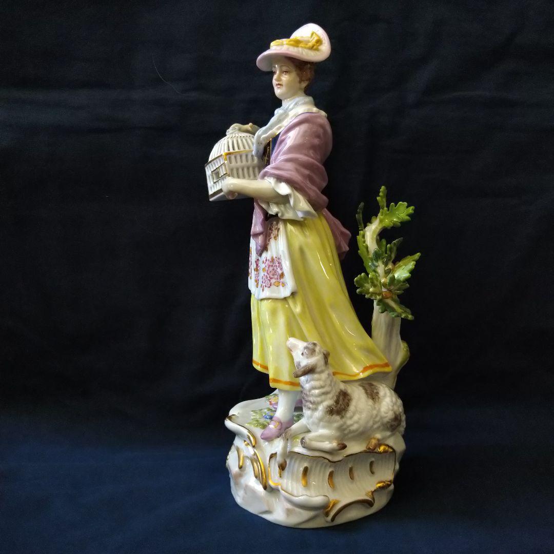 ✤マイセン(Meissen)フィギュリン✤『羊飼いの女性』