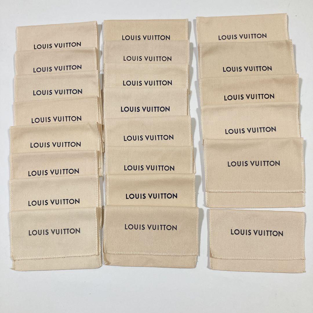 美品　ルイヴィトン　保存袋　22枚　キーケース、キーホルダー、アクセサリー用